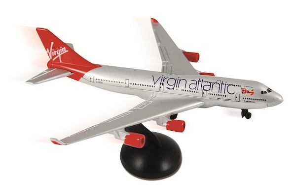 Single Plane for Airport Playset (Virgin Atlantic)  VAA6264G