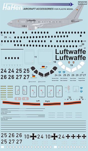Airbus A310 MRT (Luftwaffe) Hh72017