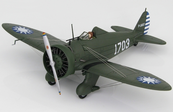 P26A Peashooter Chinese Air Force, 1703, 17th Sqn., Nanking, WWII HA7510