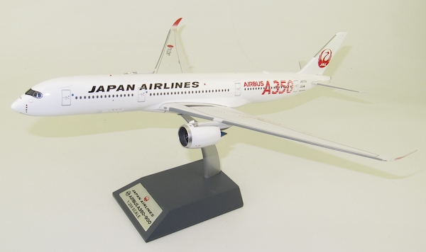 Airbus A350-900 JAL, Japan Airlines JA01XJ with stand B-350-JA-01