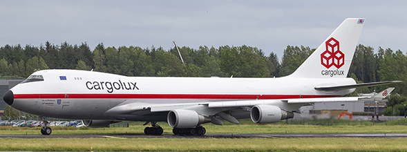 Boeing 747 400f Cargolux Retro Livery Lx Ncl With Stand Interac