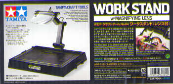 Work Stand with magnifying Glass 74064