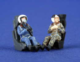 Russian Pilots, seated (2) 721113