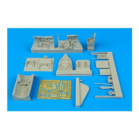 Spitfire F Mk.24 Cockpit Detail set (Airfix) 4334