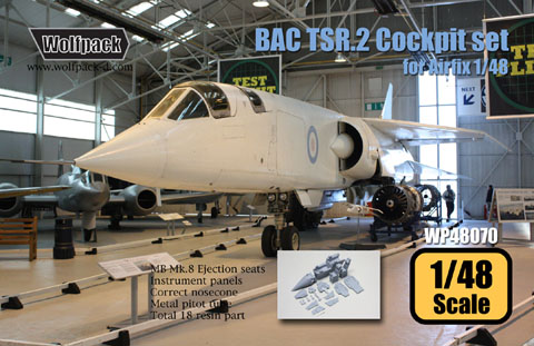 TSR.2 Cockpit set (Airfix) WP48070
