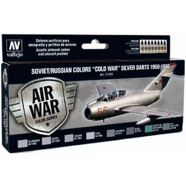 Vallejo Model Color Air Acrylic paint set Soviet/Russian Colours