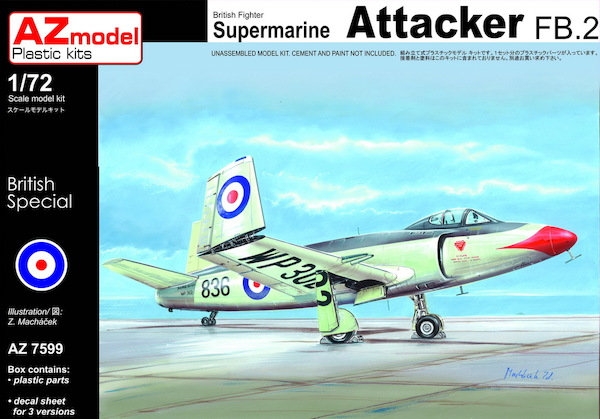 Supermarine Attacker FB.2 az7599