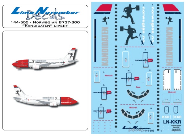 Boeing 737-400 (Norwegian