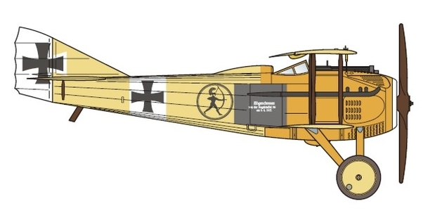 Spad S.VIIC.1 (Captured German Jasta38 Markings) SH48096