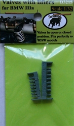Valves with lifters for BMW III engines d3215