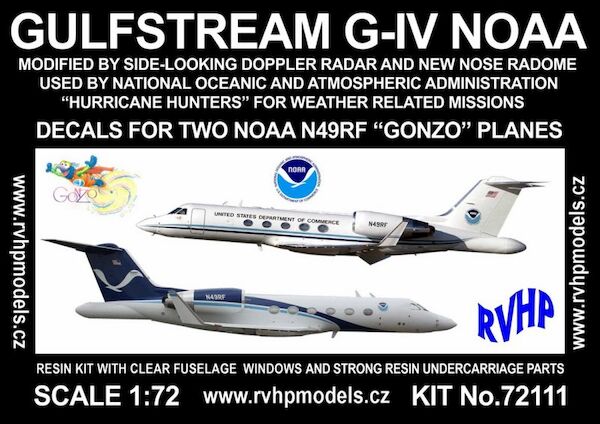 Gulfstream G-IV NOAA (2x NOAA