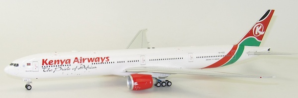 B777-300ER (Kenya Airways) 5Y-KZY With Stand LIMITED 60 MODELS IFCLEV773KQ01