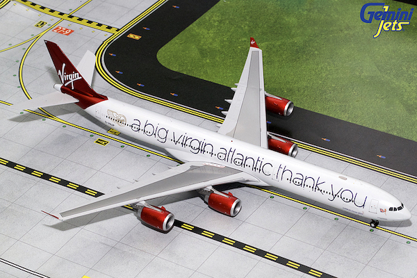 virgin atlantic toy plane