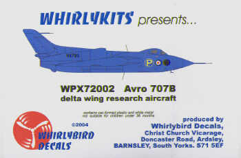 Avro 707B WPX72002