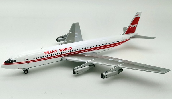 B707-331B (TWA Trans World Airlines) N799TW With Stand IF70711117