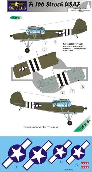 Fieseler Fi156 Storch (USAF ) c3502