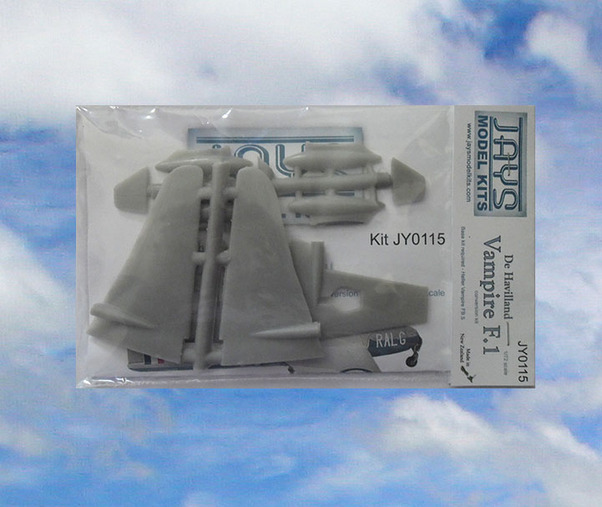 De Havilland Vampire F1 conversion (Heller, Revell FB5) JY0115