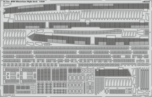 HMS Illustrious Flight deck (Airfix) E53-137