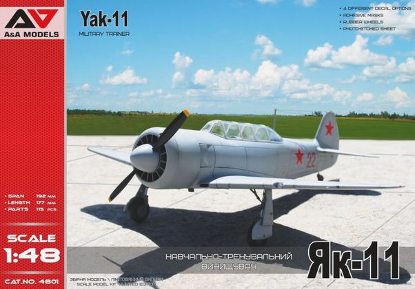 Yakovlev Yak-11 Military Trainer AAM4801