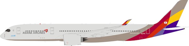 Airbus A350-900 Asiana Airlines HL7771 With Stand IF359OZ1220