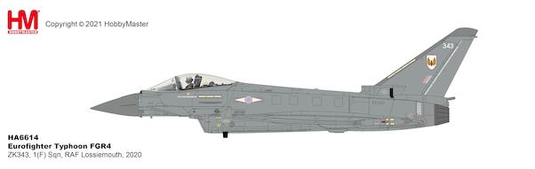 Eurofighter Typhoon FGR4 ZK343, 1(F) Sqn, RAF Lossiemouth, 2020 HA6614