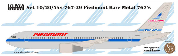 Boeing 767-200 (Piedmont Blue Transition) 44-767-29