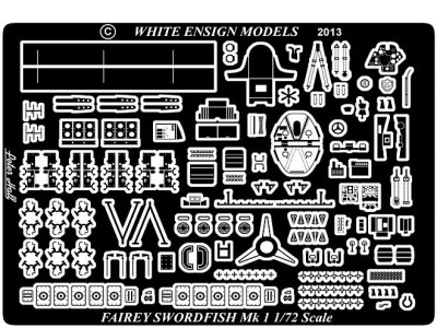 Fairey Swordfish Details (Airfix) PE7253