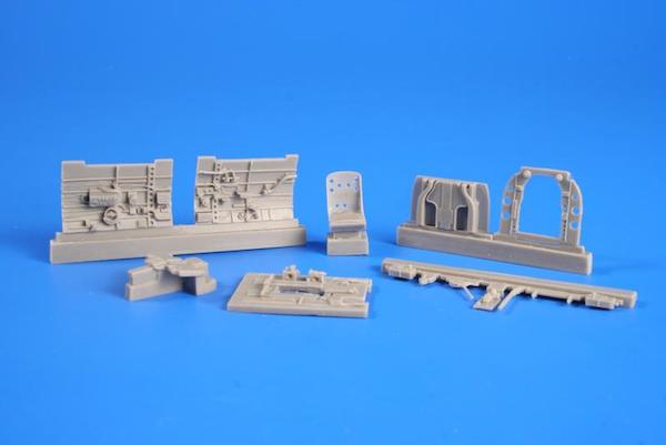 Nakajima A6M-2N Rufe Interior set (Hasegawa) CMKA4320