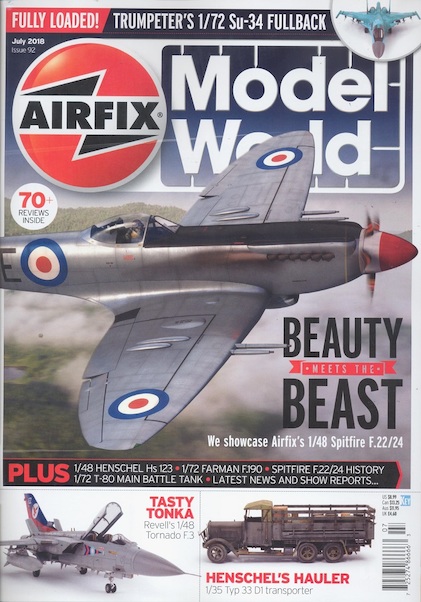 Airfix Model World Issue 92 July 2018 072527486666307