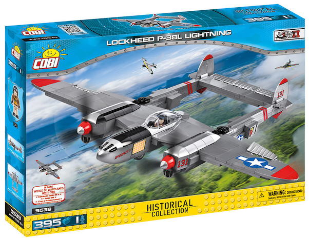 Lockheed P38L Lightning 395 pieces 5539