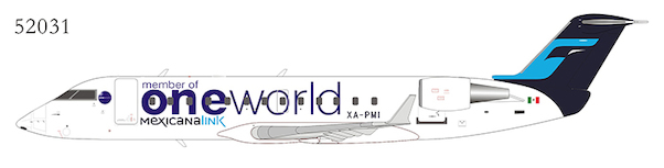 Canadair CRJ200LR Mexicana Link Oneworld XA-PMI 52031