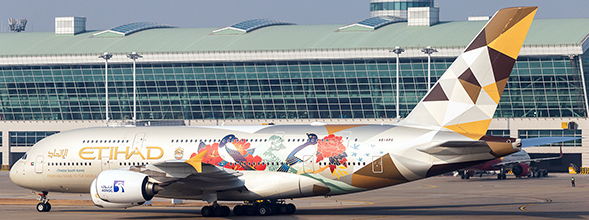 Airbus A380 Etihad Airways