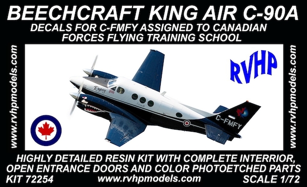 Beech King Air C90, (C-FMFY, Canadian Forces Flying Training School) RVH72025