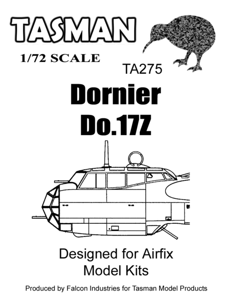 Dornier Do17Z Canopy (Airfix) TA275