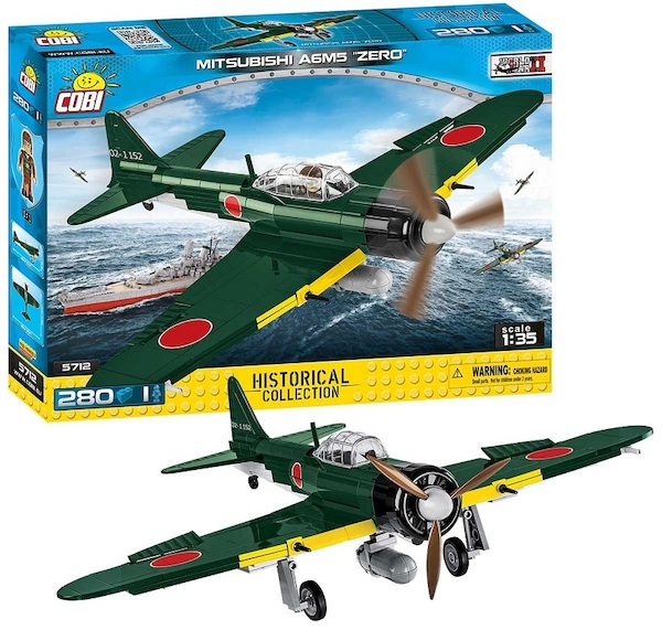 Mitsubishi A6M5 Zero M (280 pieces) 5712