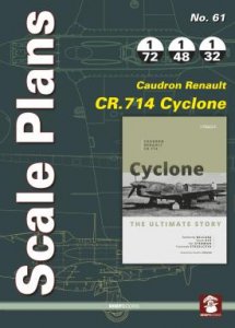 Scale Plans: Caudron Renault CR714 Cyclone  9788365958242