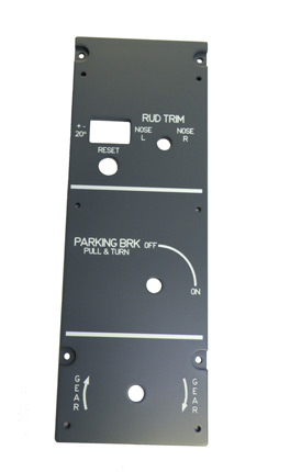 A320 Rudder Trim panel. P320B07