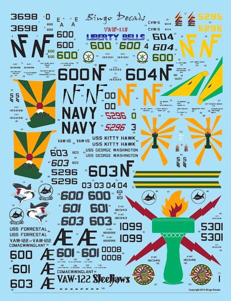 E2C Hawkeye (VAW-115 Liberty Bells / VAW-122 Steeljaws) BD48003