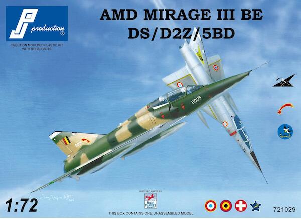 Mirage IIIBE/DS/D2Z/5BD (French AF - BAF - SAAF) (REISSUE!) 721029