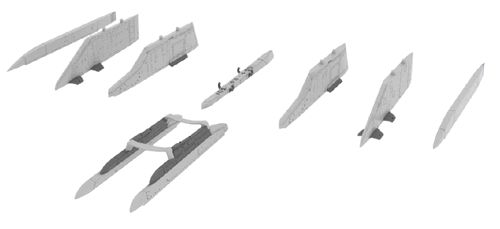 F104 Starfighter Pylons (Hasegawa) E648234
