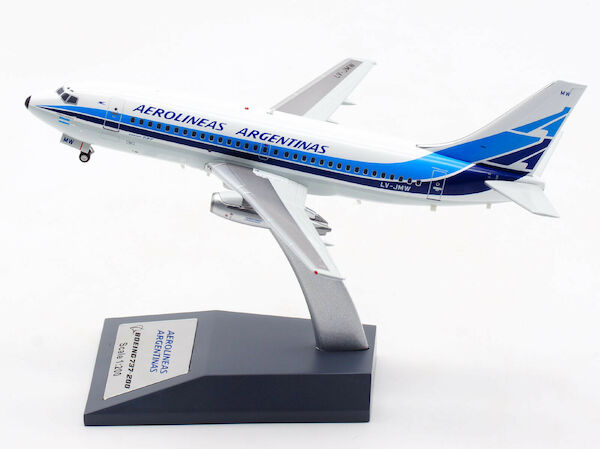 Boeing 737-200 Aerolineas Argentinas LV-JMW With Stand EAVJMW