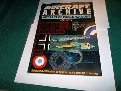 Aircraft of World War One Vol 2, a detailed collection of original scale aircraft drawings 0852429843