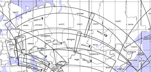 High and Low Altitude Enroute Chart Asia EA(H/L)9/10 EA(H/L)9/10