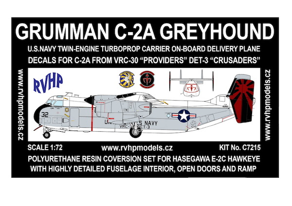 Grumman C-2A Greyhound (VRC-30 Providers Det-3 Crusaders) C7215