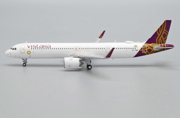 Airbus A321neo Vistara VT-TVB XX4467