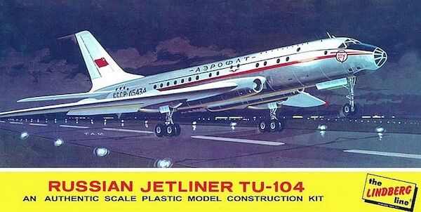 Russian Jetliner Tupolev Tu104 (Aeroflot) 413:60