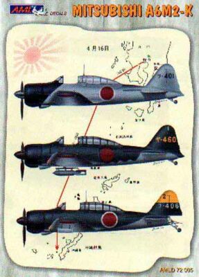 Mitsubishi A6M2-K AMLD72005