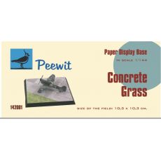 Paper display base 10,3x10,3 cm (Concrete - grass) M142001