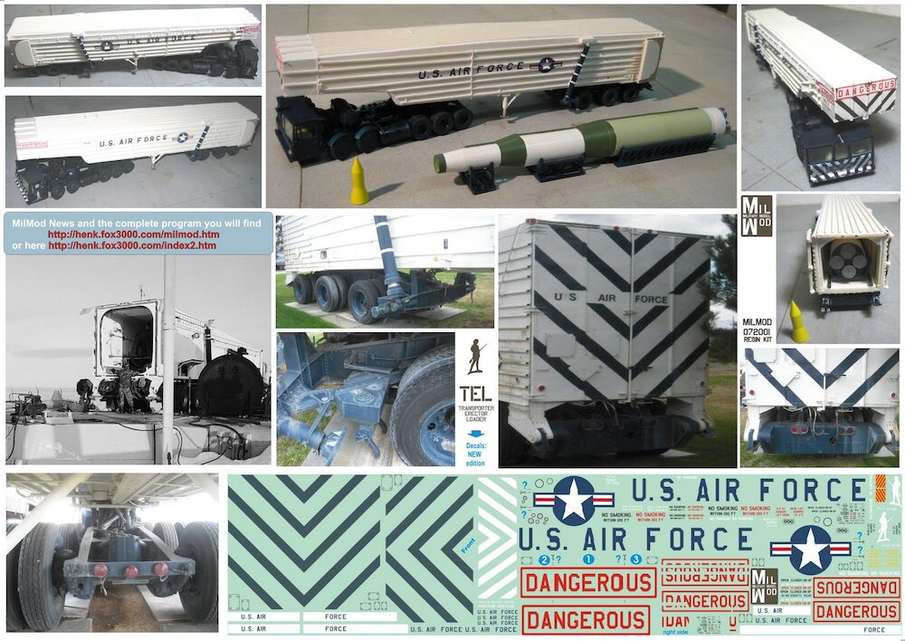Minuteman II truck and trailer (Some new stock arrived BUT ONL