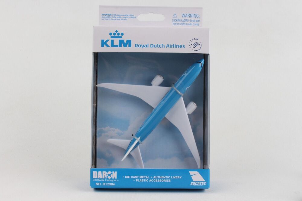 Single Plane for Airport Playset Boeing 787 KLM